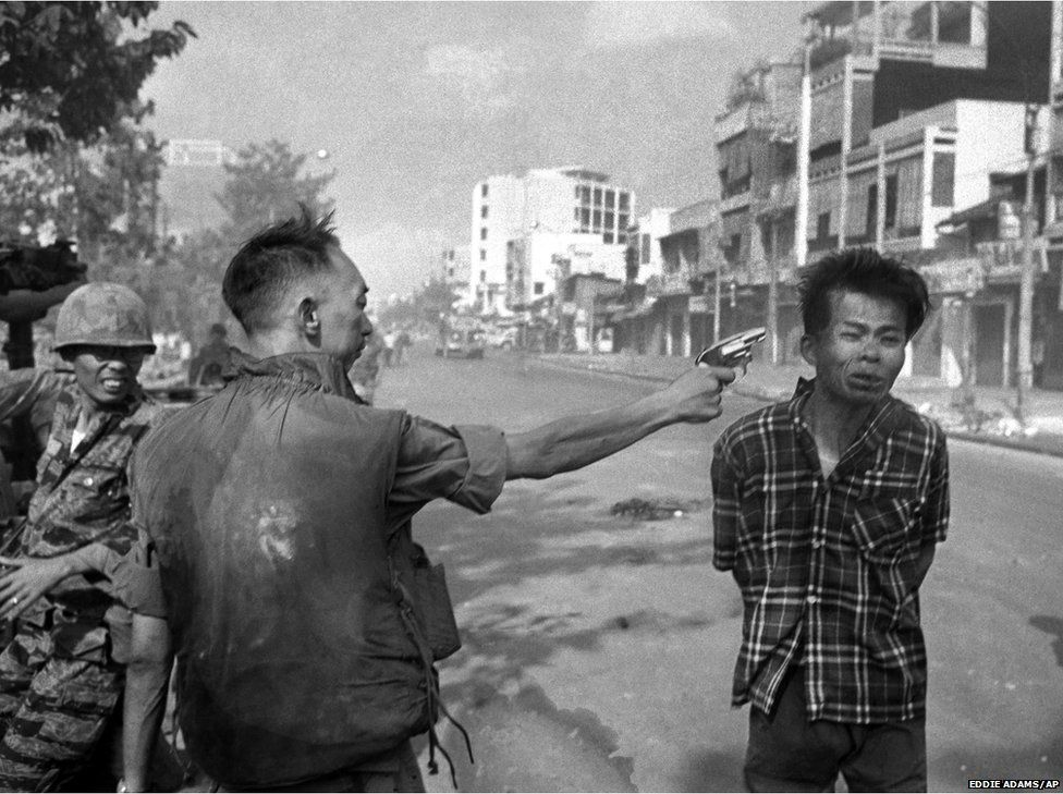 South Vietnamese General Nguyen Ngoc Loan executing a Viet Cong officer