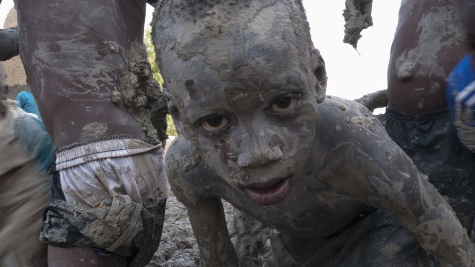 The Djingarey Labougouy marks the one day of the year where the children of Djenne can get as muddy as they like and their mothers will not complain.