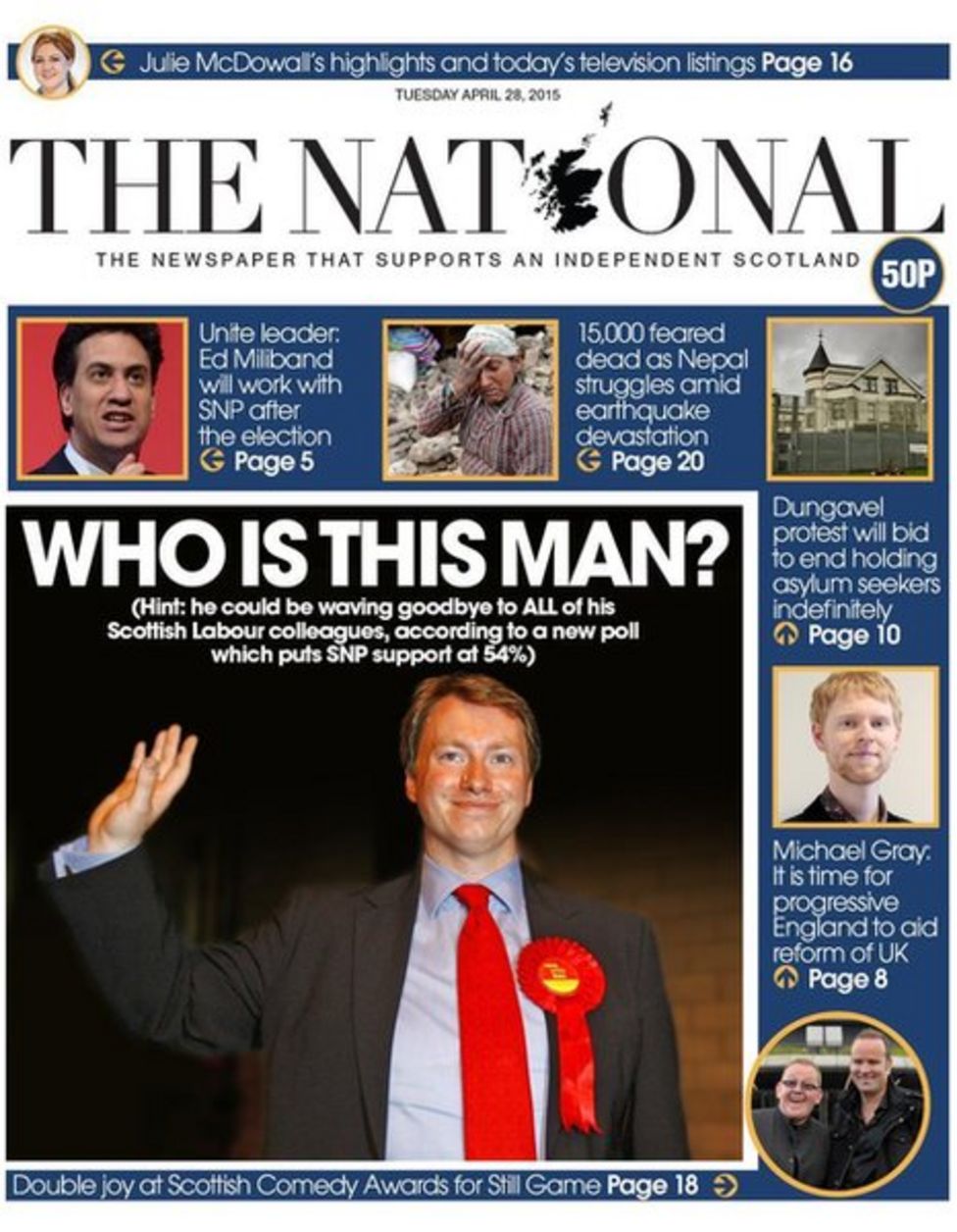 What the Scottish papers say - BBC News