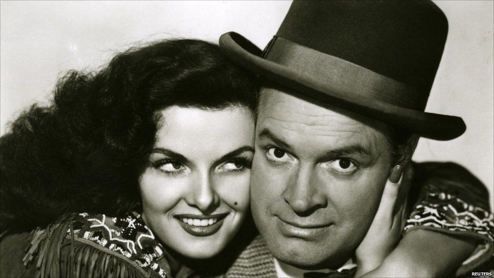 Jane Russell and Bob Hope