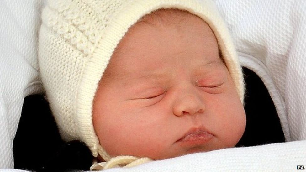 Royal Princess Named Charlotte Elizabeth Diana - BBC News