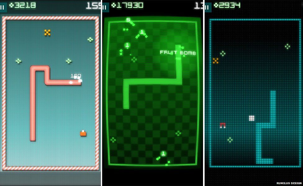 The classic Snake game from Nokia becomes a puzzle game with