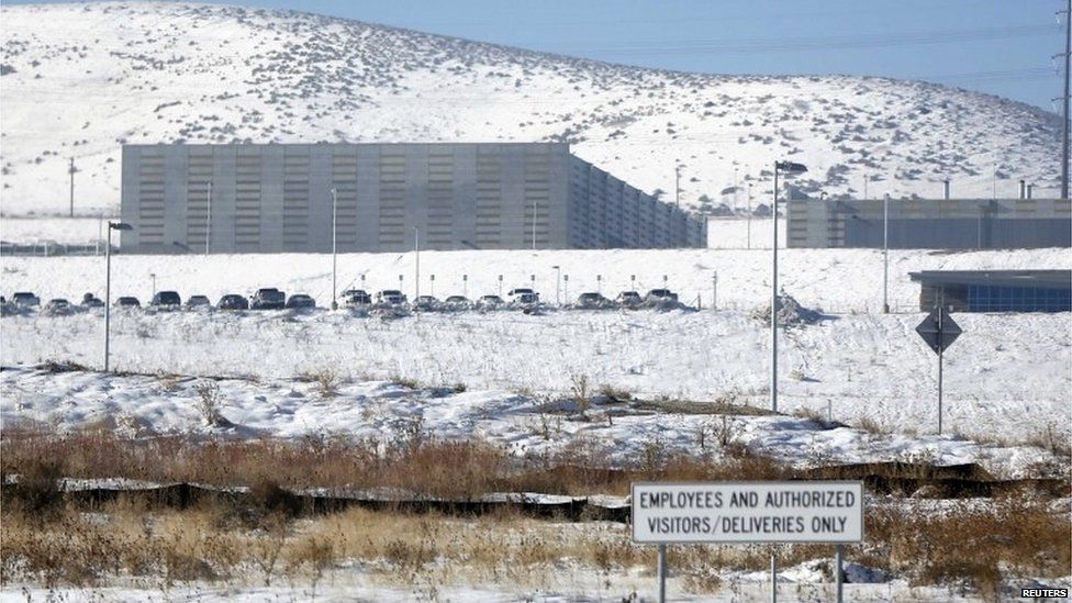 An NSA data gathering facility in Utah
