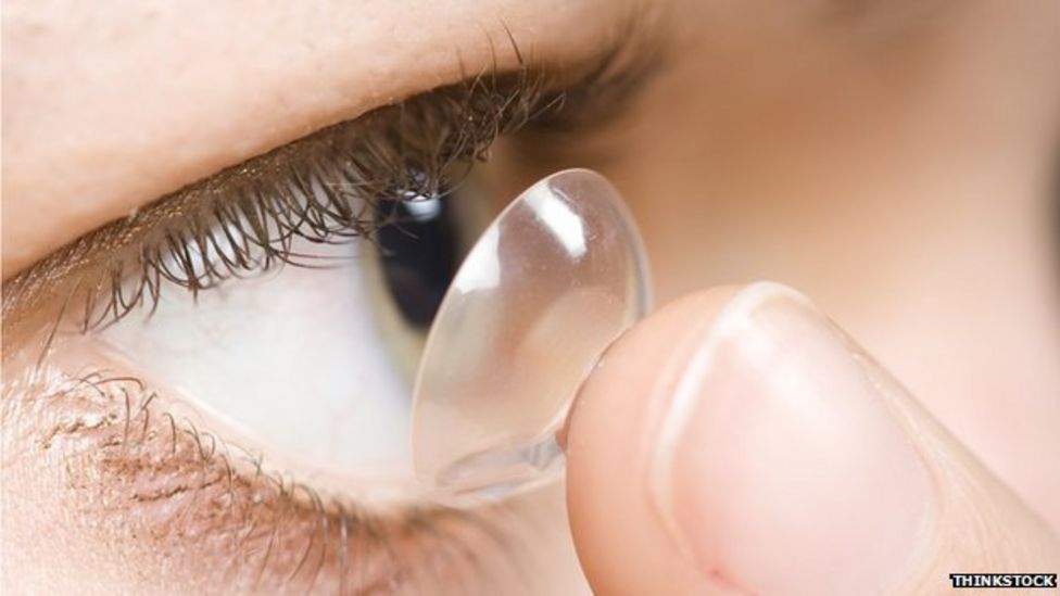 The perils of contact lenses BBC News
