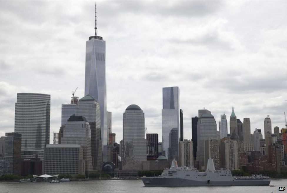 The View From New York s One World Trade Center BBC News