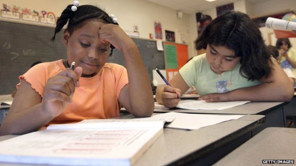 How do US black students perform at school? BBC News