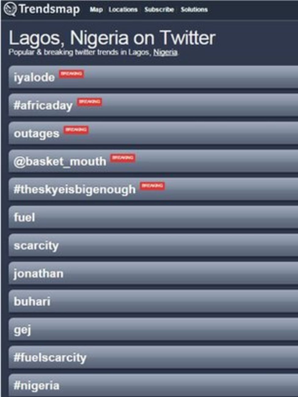 'Nigerians now depend on the black market to survive' BBC News