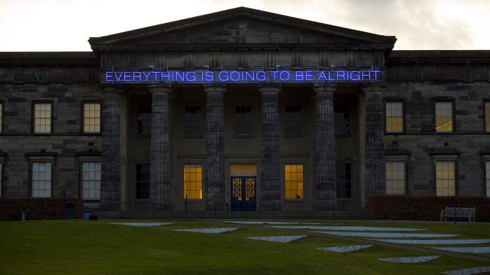 Everything Is Going To Be Alright (2008), by Martin Creed