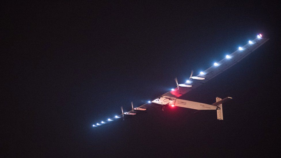 Solar Impluse 2 takes off from Nanjing, China
