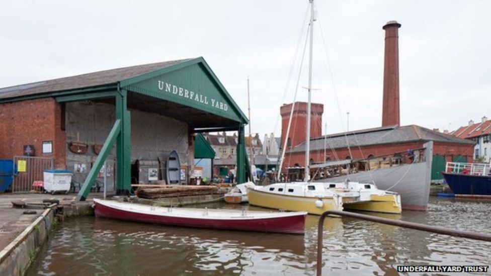Underfall Yard on Bristol harbourside in £3.8m revamp BBC News