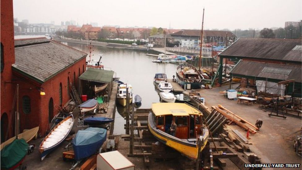 Underfall Yard on Bristol harbourside in £3.8m revamp BBC News