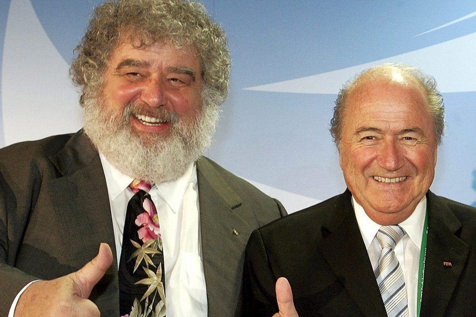 Chuck Blazer and Sepp Blatter