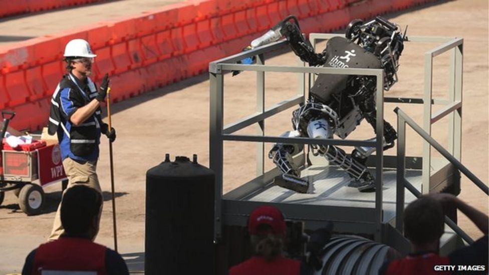 Falls of the robots Disaster droids struggle to stay upright BBC News