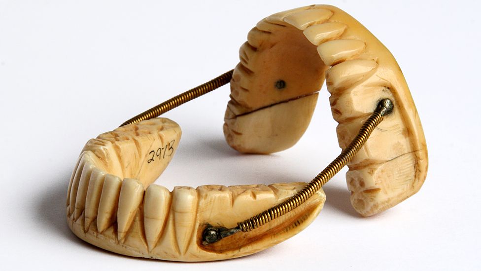 Ivory dentures