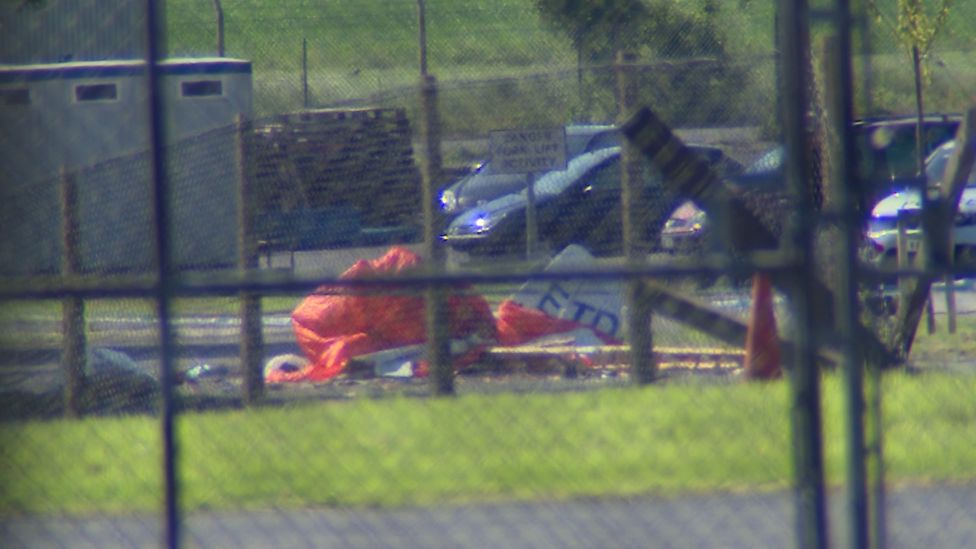 Glider crash near Stroud causes lifethreatening injuries BBC News