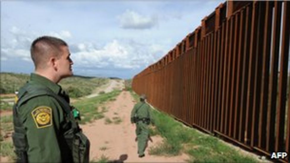 Us Troops Begin Patrolling Arizona Mexico Border Bbc News 8924