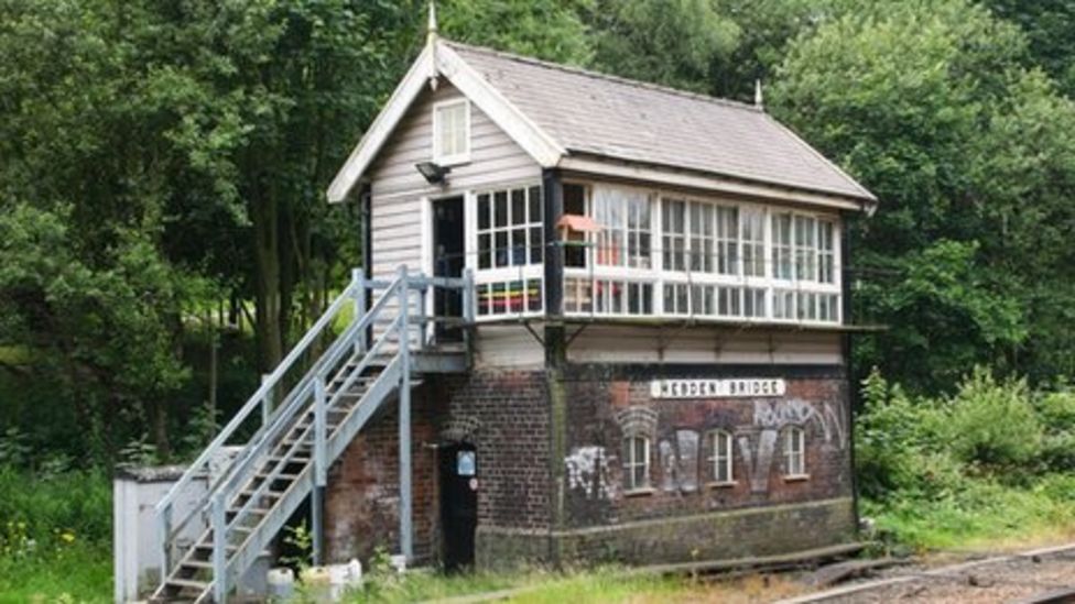 Railway signal boxes granted Grade II listed status BBC News