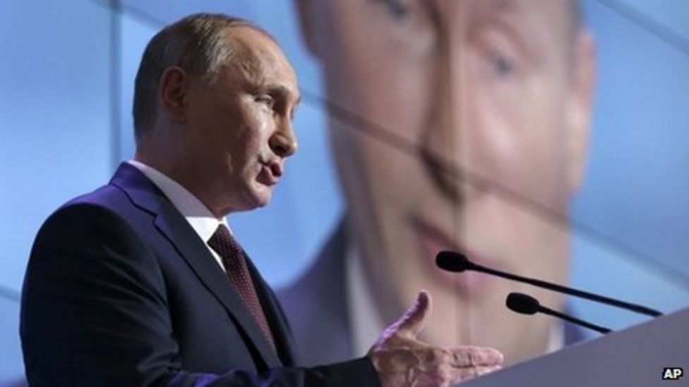 Russia's Putin shines at Valdai summit as he castigates West BBC News