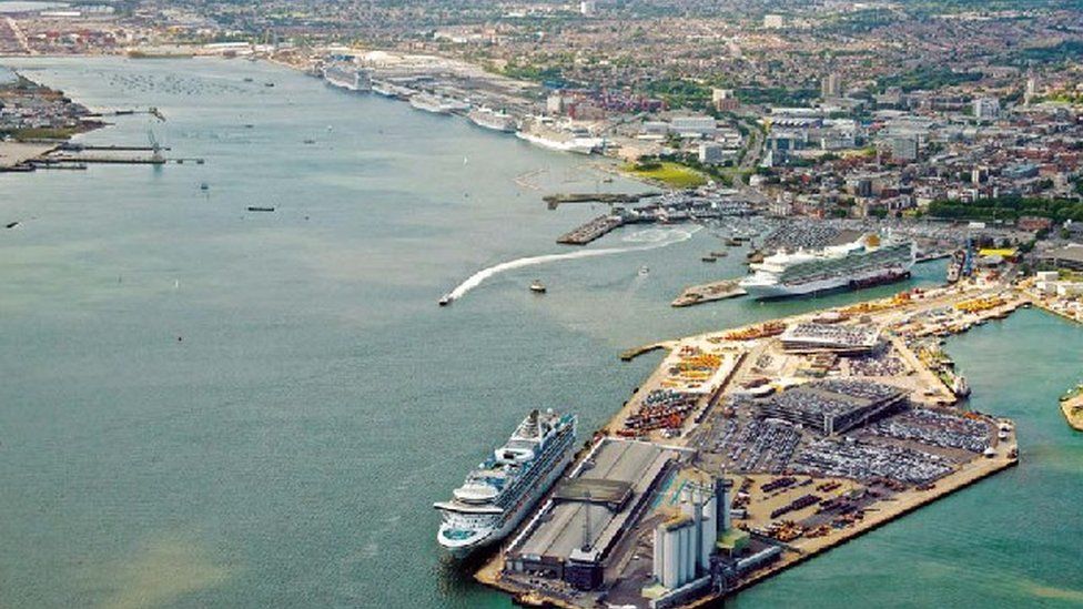 In pictures Southampton port marks 175th year BBC News