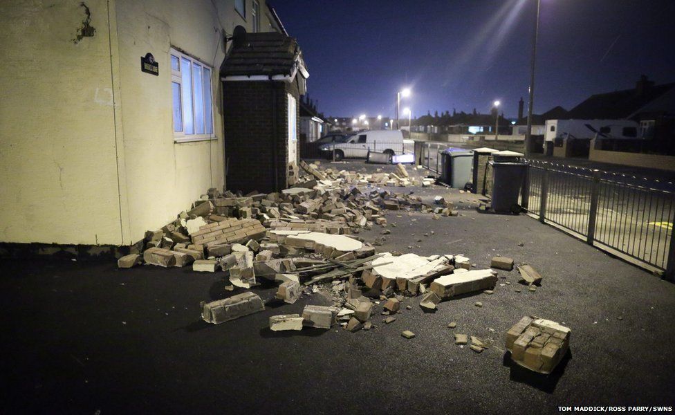 In pictures Storms batter UK BBC News