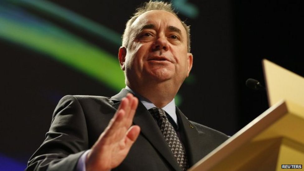 Salmond puts case for Scotland in EU - BBC News