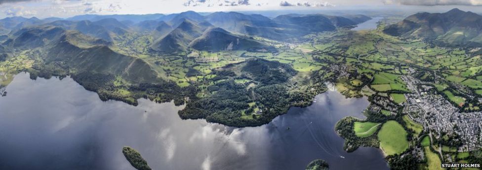 Lake District Views As Seen By A Paragliding Photographer - 