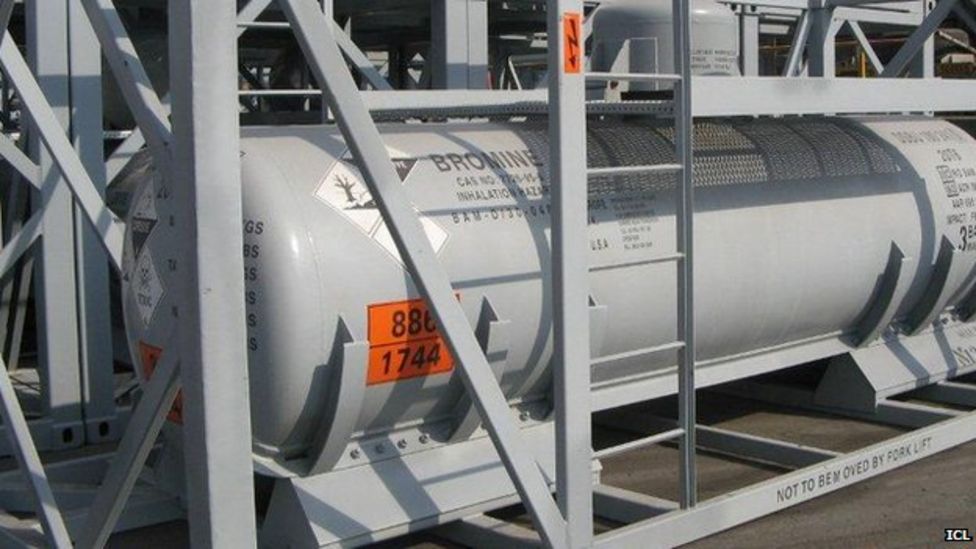 Who's afraid of bromine? BBC News