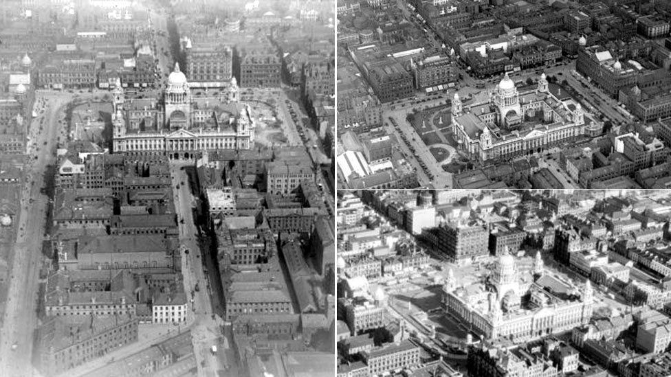 Old aerial photos of northern ireland