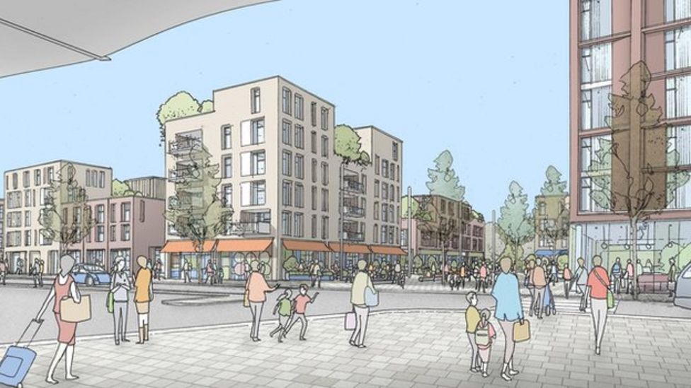 Didcot Gateway plans unveiled by council BBC News