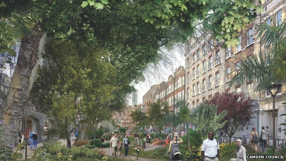 Tottenham Court Road to be 'transformed' in £41m revamp - BBC News