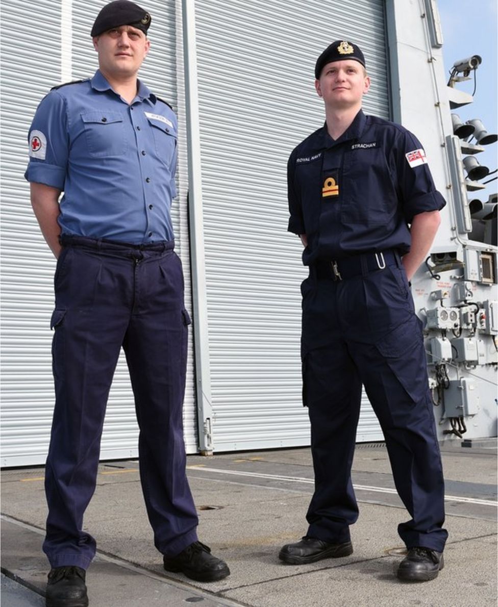 Royal Navy unveils 'modern' uniform BBC News