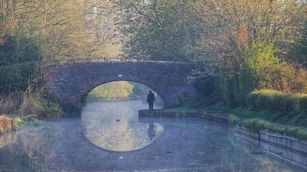 Taken on canal bridge on the Grand Union Canal in Knowle near Solihull