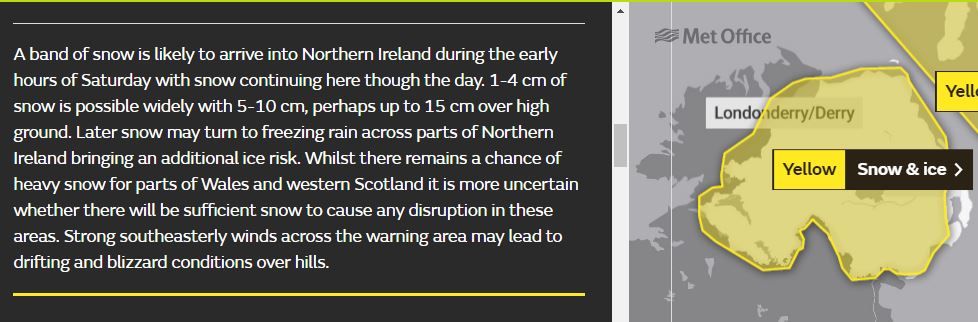 Met Office graphic