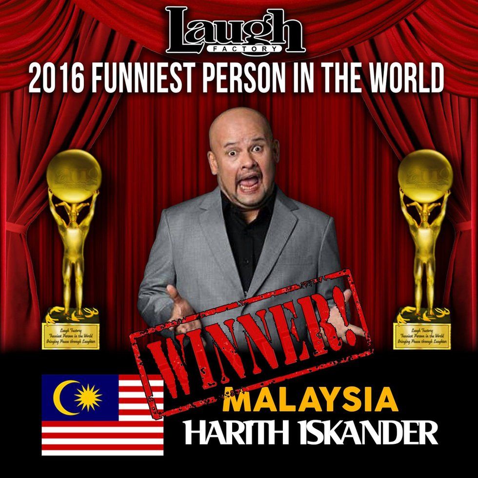 The Malaysian comedian crowned 'World's Funniest Person' in 2016 - BBC News