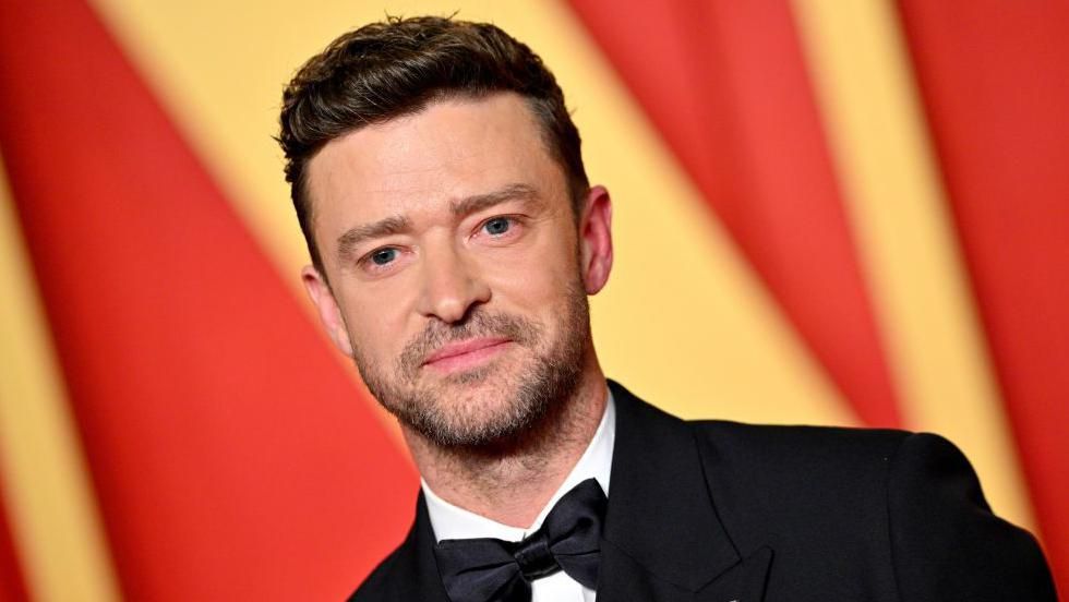 A picture of the pop singer Justin Timberlake