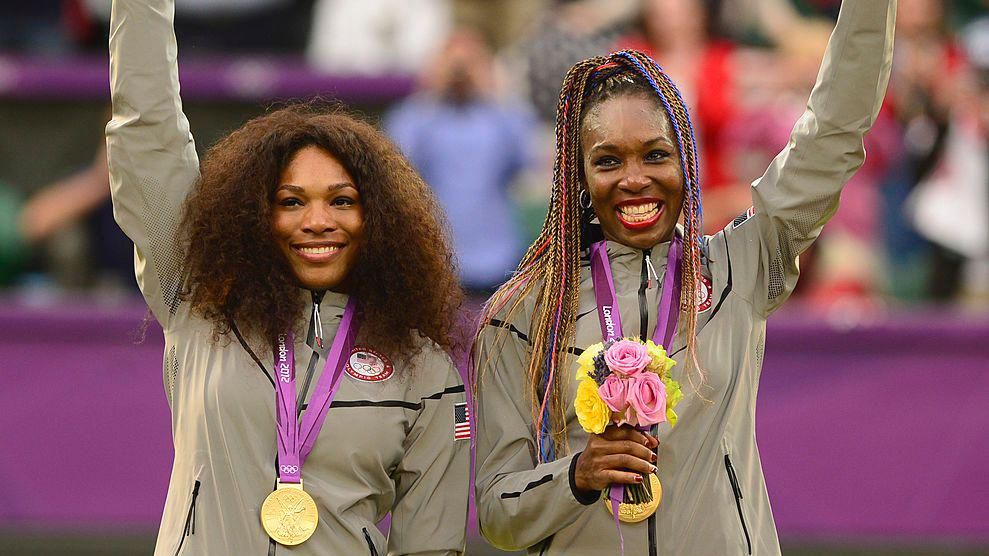 Serena and Venus Williams win Olympic gold at London 2012