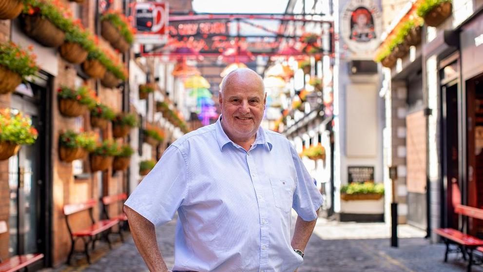 Willie Jack outside Duke of York