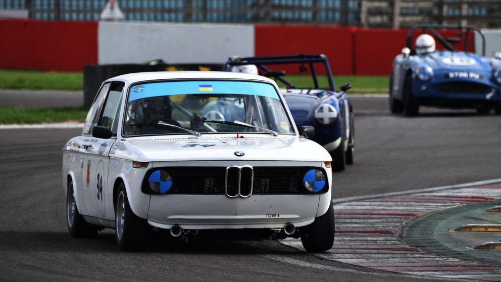 A white BMW 2002ti 