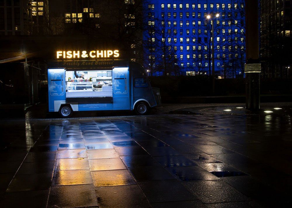 Фургон для рыбы и чипсов