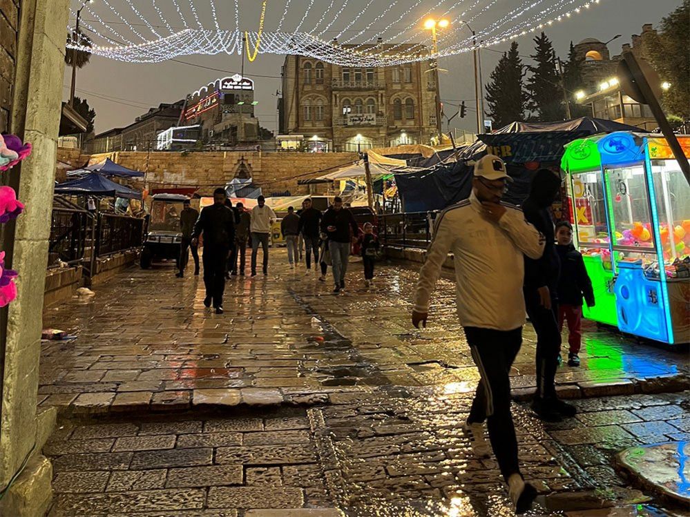 Дамасские ворота в Старый город Иерусалима