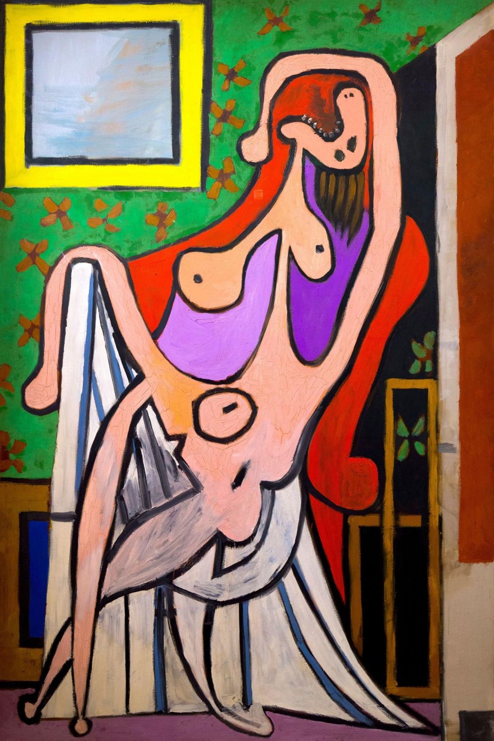 Обнаженная в красном кресле, 1929, Пикассо