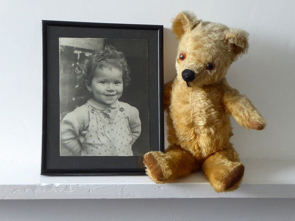 Teddy and a photograph