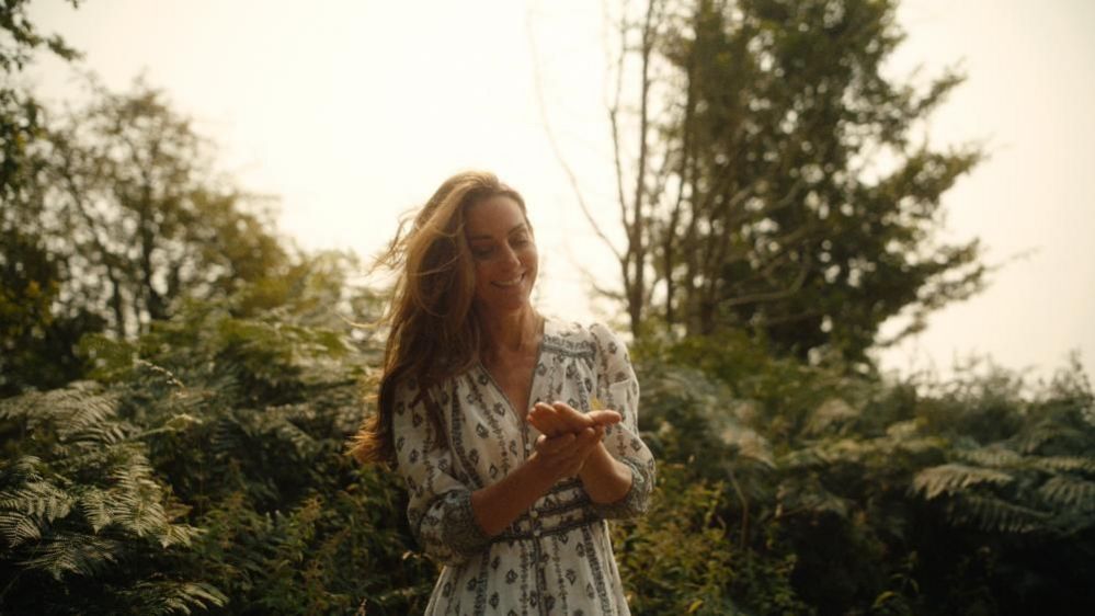 Princess of Wales in the Norfolk countryside in an image taken from a video issued by Kensington Palace on Monday in which she revealed her chemotherapy treatment has ended 