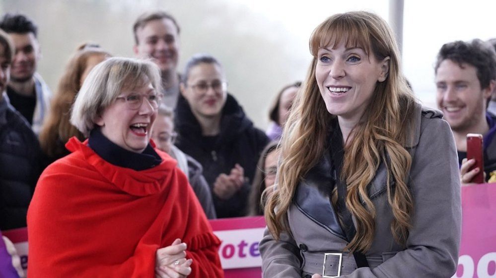 Samantha Dixon and Angela Rayner