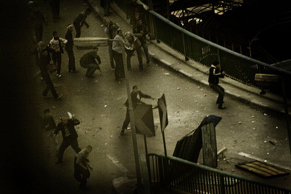 Clashes in Tahrir Square