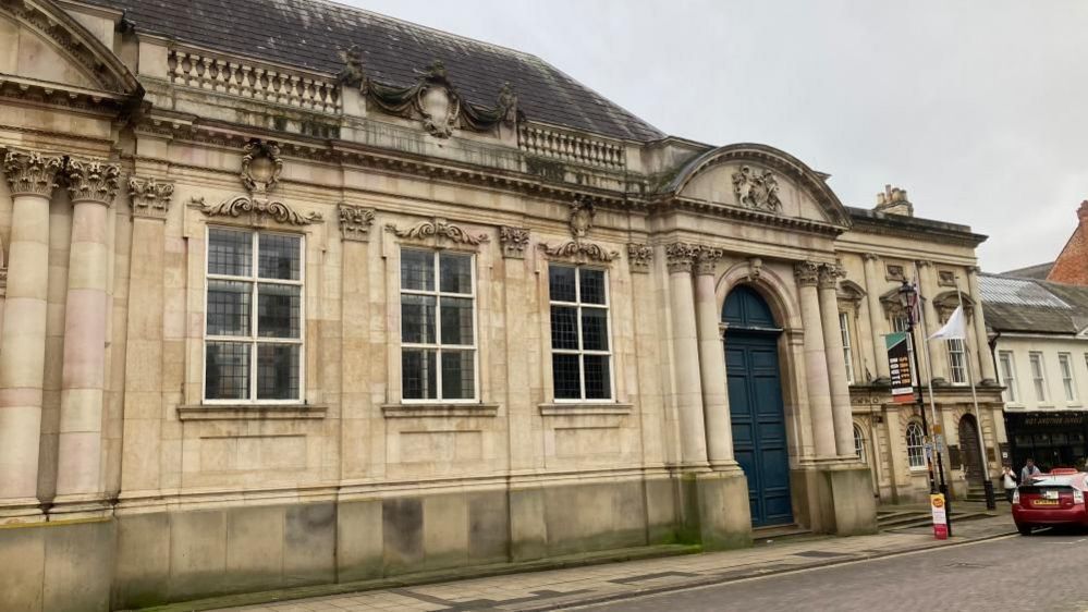An exterior shot of Sessions House in Northampton