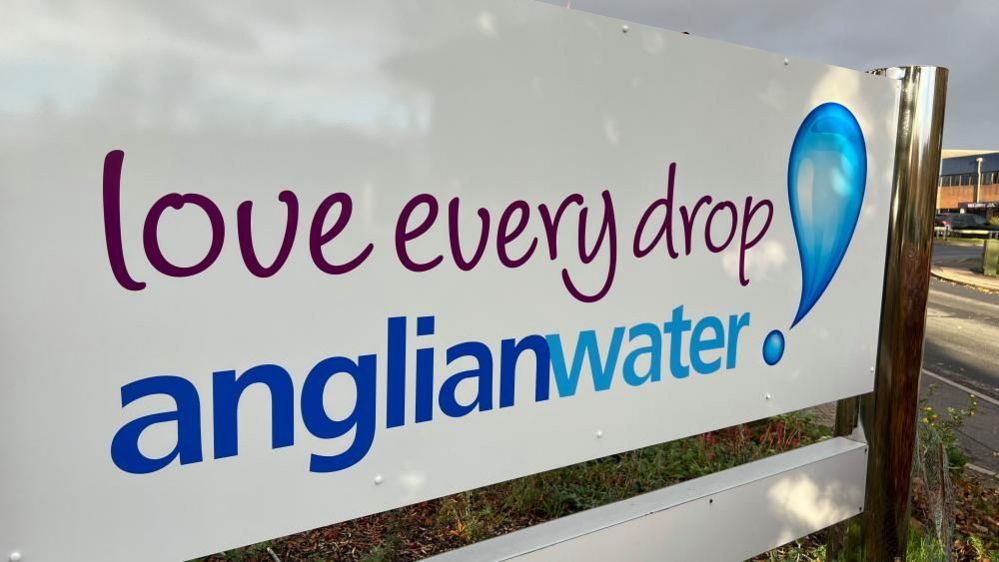 Anglian Water sign 