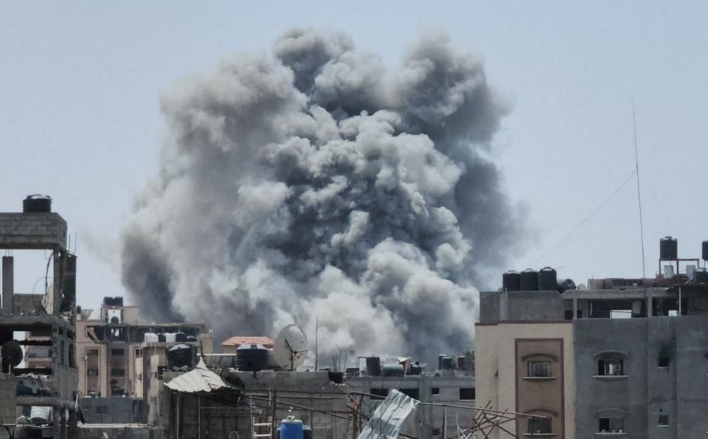 air strike on Jabalia, 18 May