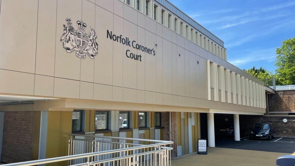Entrance to Norfolk Coroner's Court