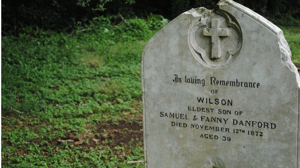 Gravestone of Wilson Danford